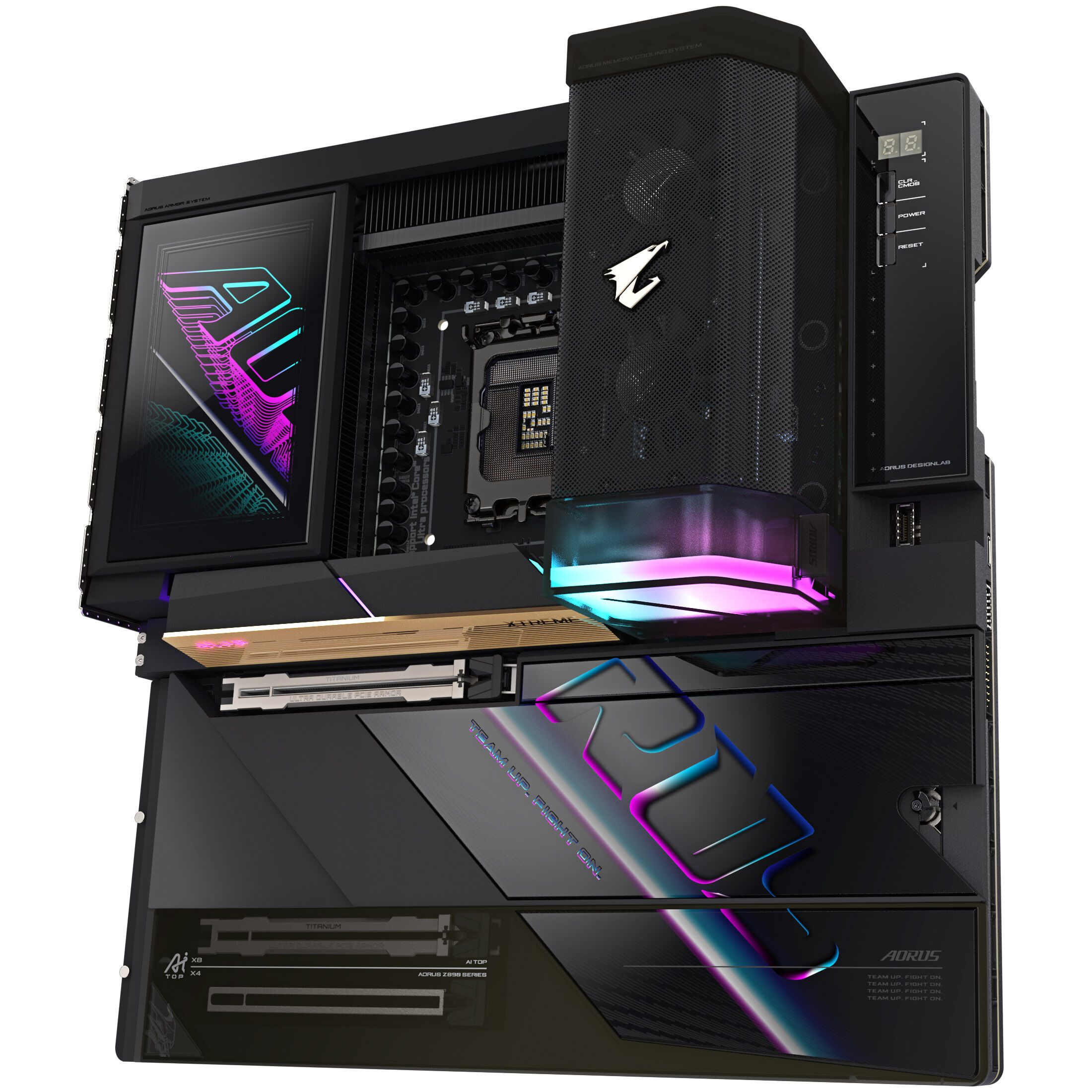 Gigabyte Z890 Aorus Xtreme AI Top motherboard, socket LGA 1851, Intel Z890, E-ATX, DDR5