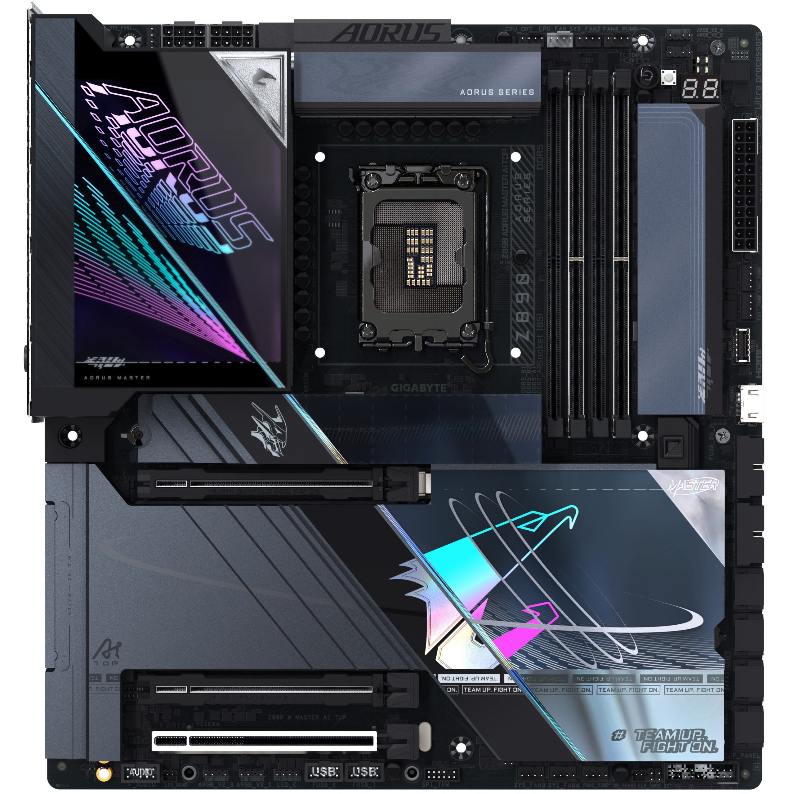 Gigabyte Z890 Aorus Master AI Top motherboard, socket LGA 1851, Intel Z890, E-ATX, DDR5 : image 3