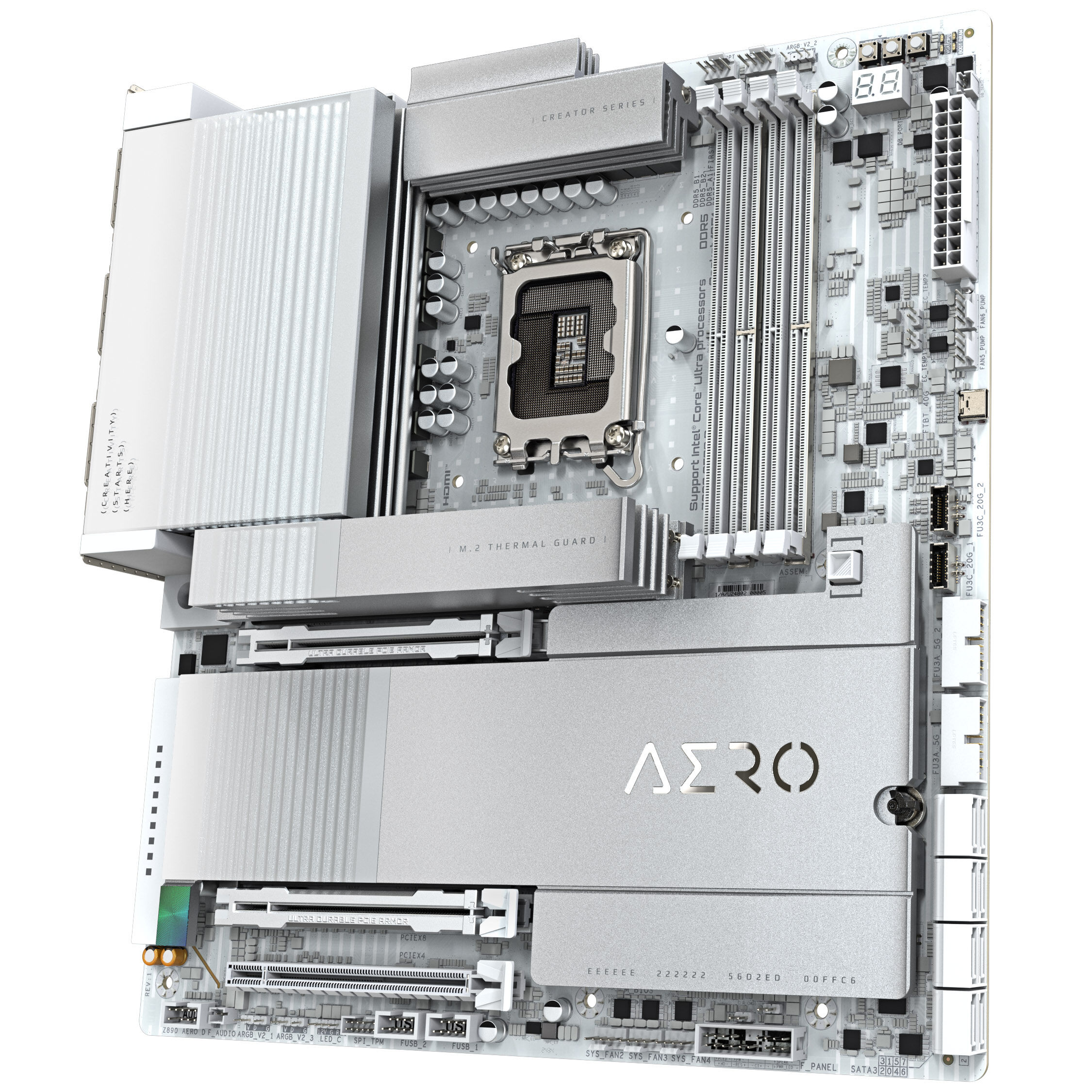 Gigabyte Z890 AERO D motherboard, socket LGA 1851, Intel Z890, ATX, DDR5333