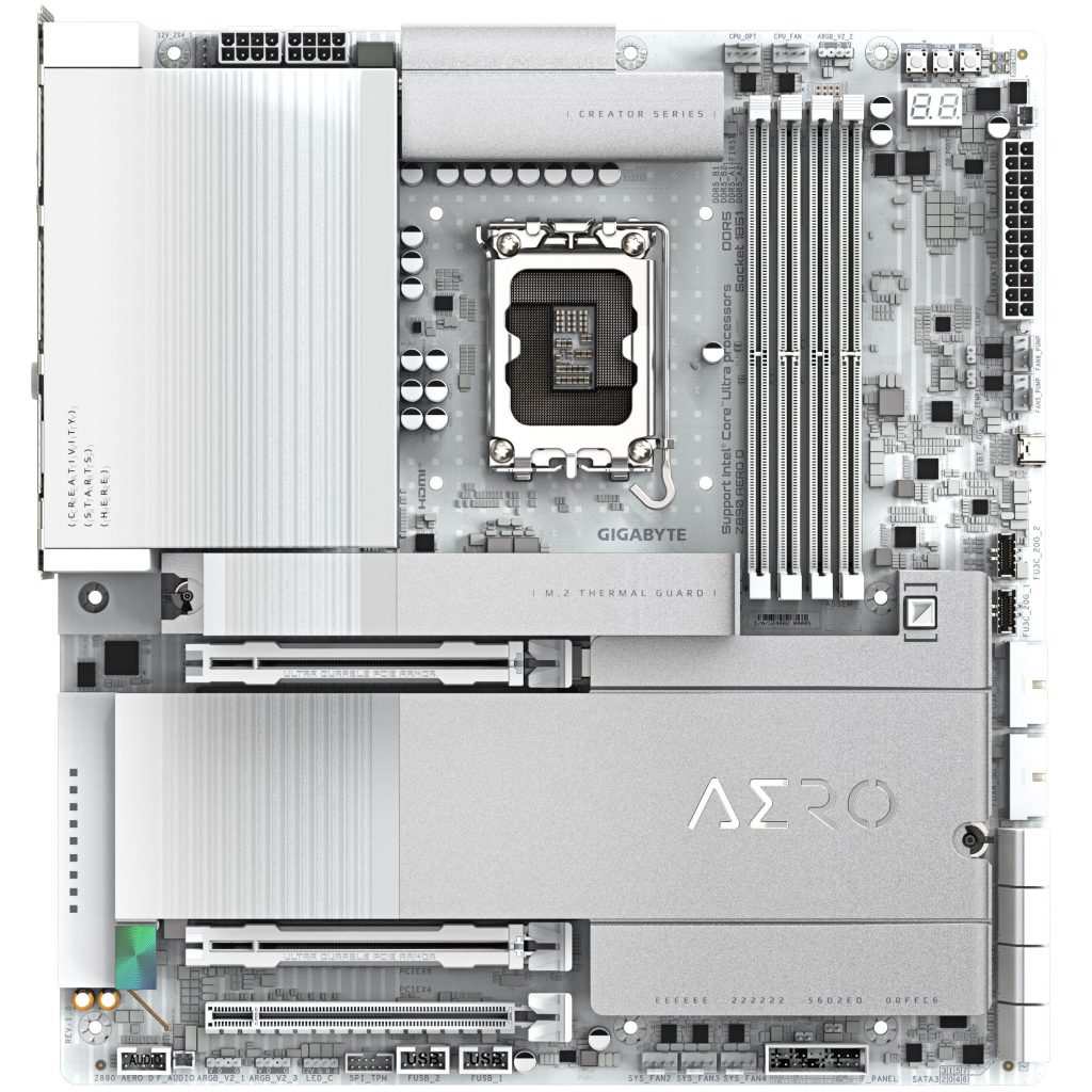 Gigabyte Z890 AERO D motherboard, socket LGA 1851, Intel Z890, ATX, DDR5333