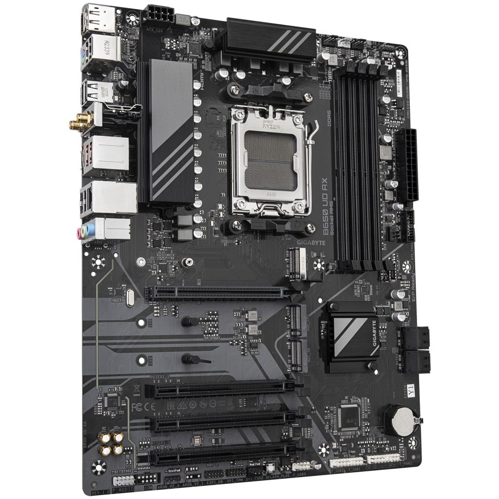 Gigabyte B650 UD AX motherboard, socket AM5, AMD B650, ATX, DDR5