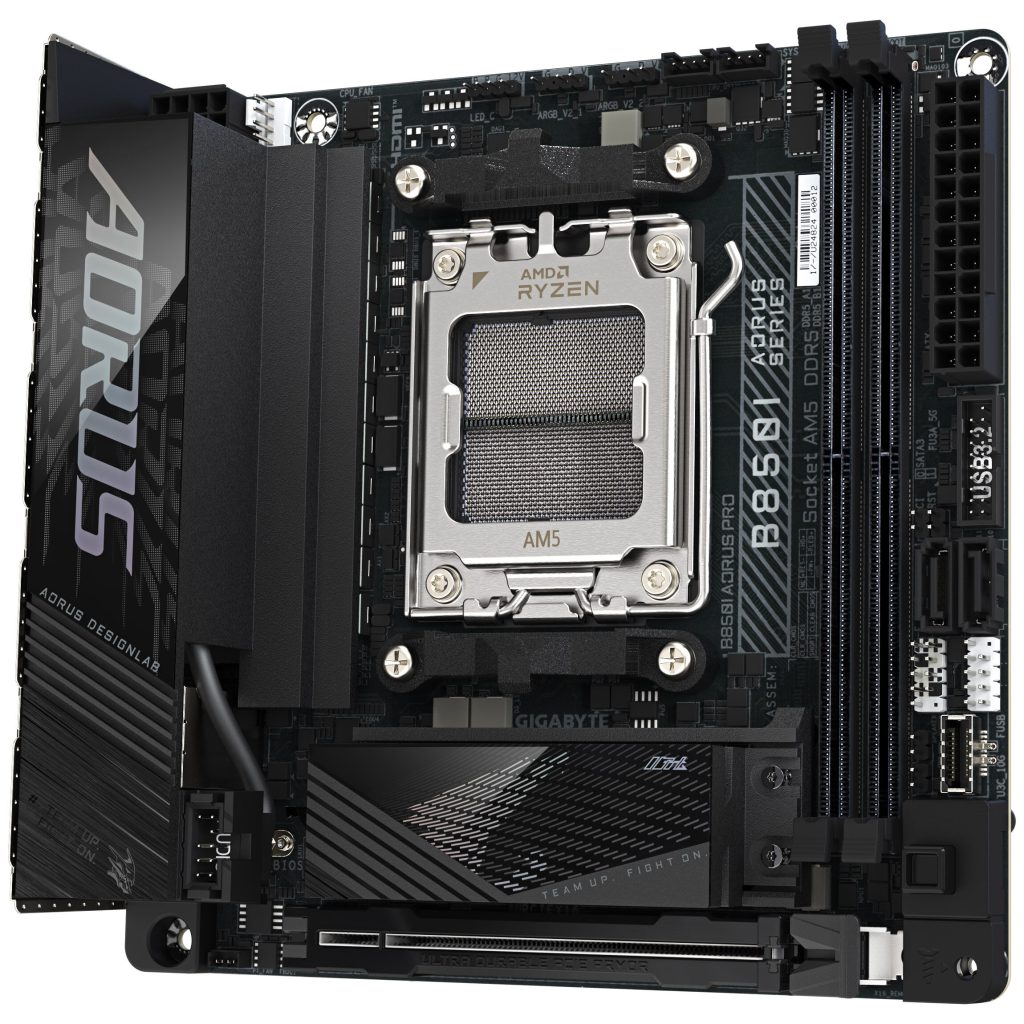 Gigabyte B850I Aorus Pro motherboard, socket AM5, AMD B850, Mini-ITX, DDR5