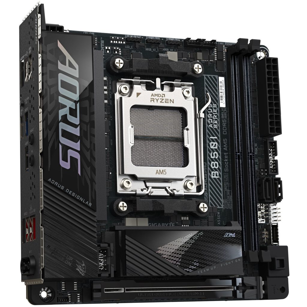 Gigabyte B850I Aorus Pro motherboard, socket AM5, AMD B850, Mini-ITX, DDR5