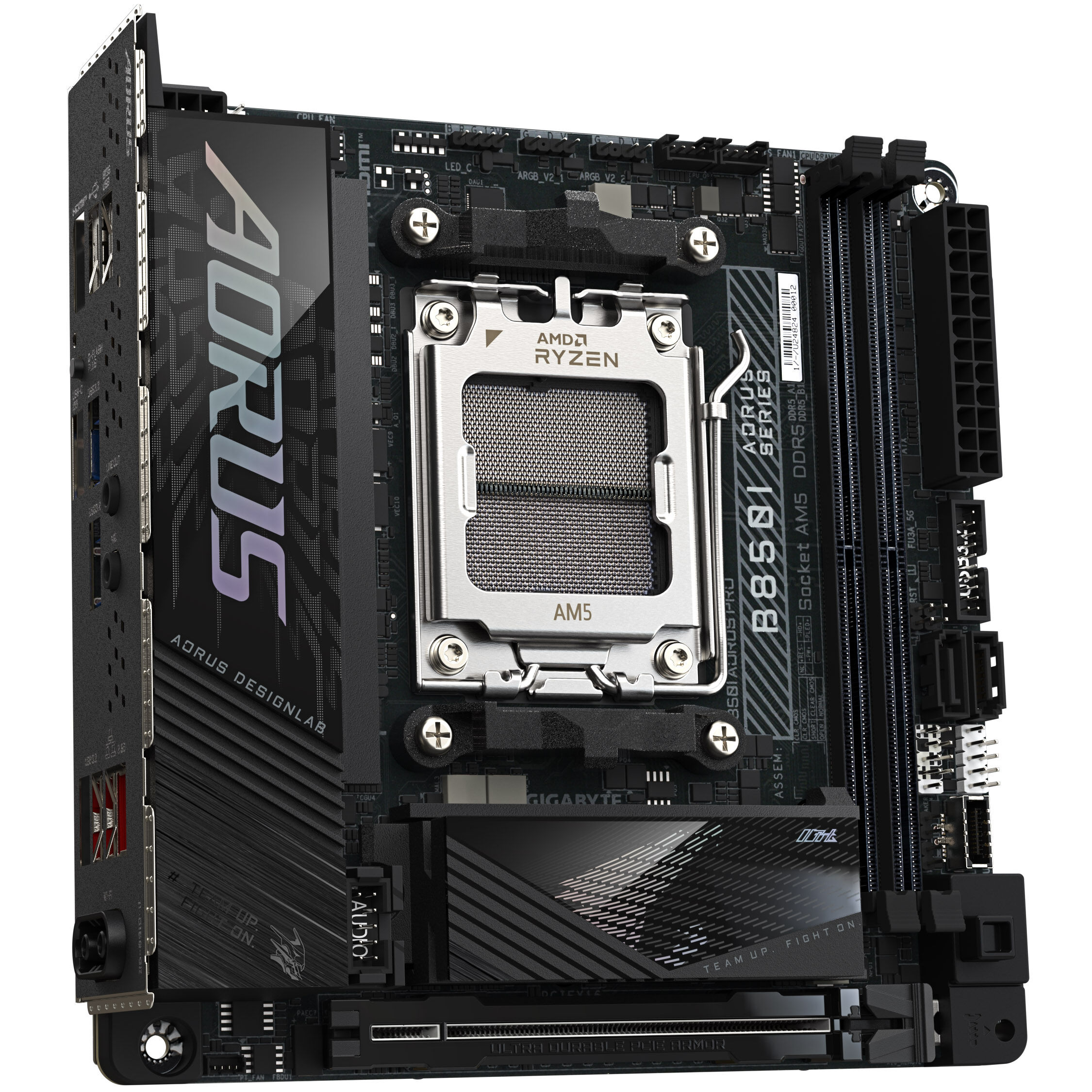 Gigabyte B850I Aorus Pro motherboard, socket AM5, AMD B850, Mini-ITX, DDR5