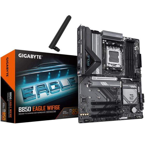 Gigabyte B850 Eagle WiFi6E motherboard, socket AM5, AMD B850, ATX, DDR5