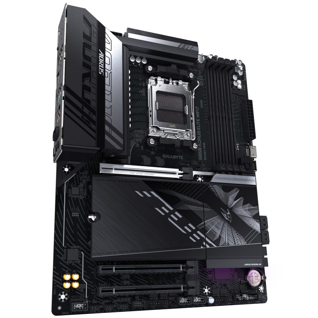 Gigabyte B850 Aorus Elite WiFi 7 motherboard, Socket AM5 (LGA 1718), AMD B850, ATX, DDR5