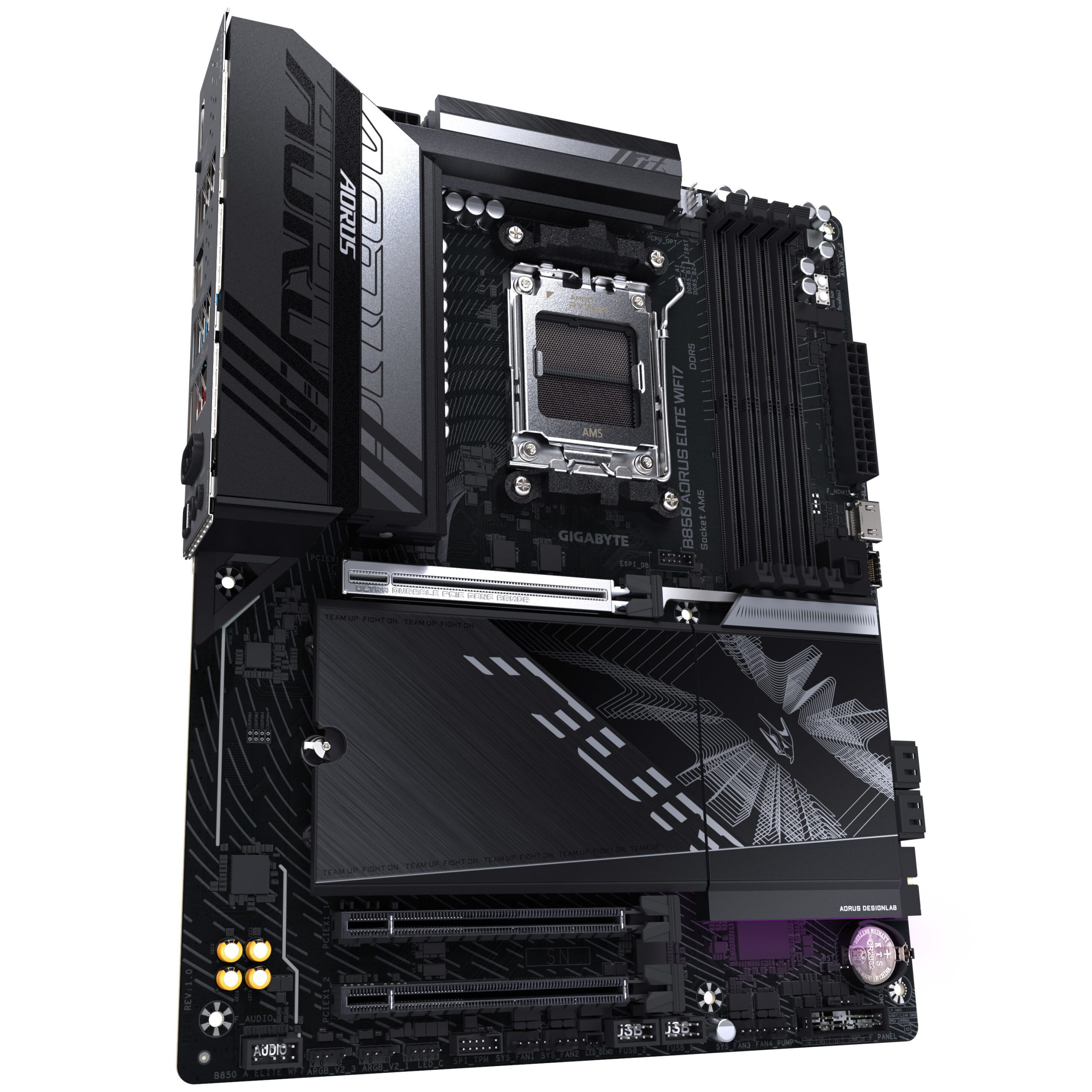 Gigabyte B850 Aorus Elite WiFi 7 motherboard, Socket AM5 (LGA 1718), AMD B850, ATX, DDR5