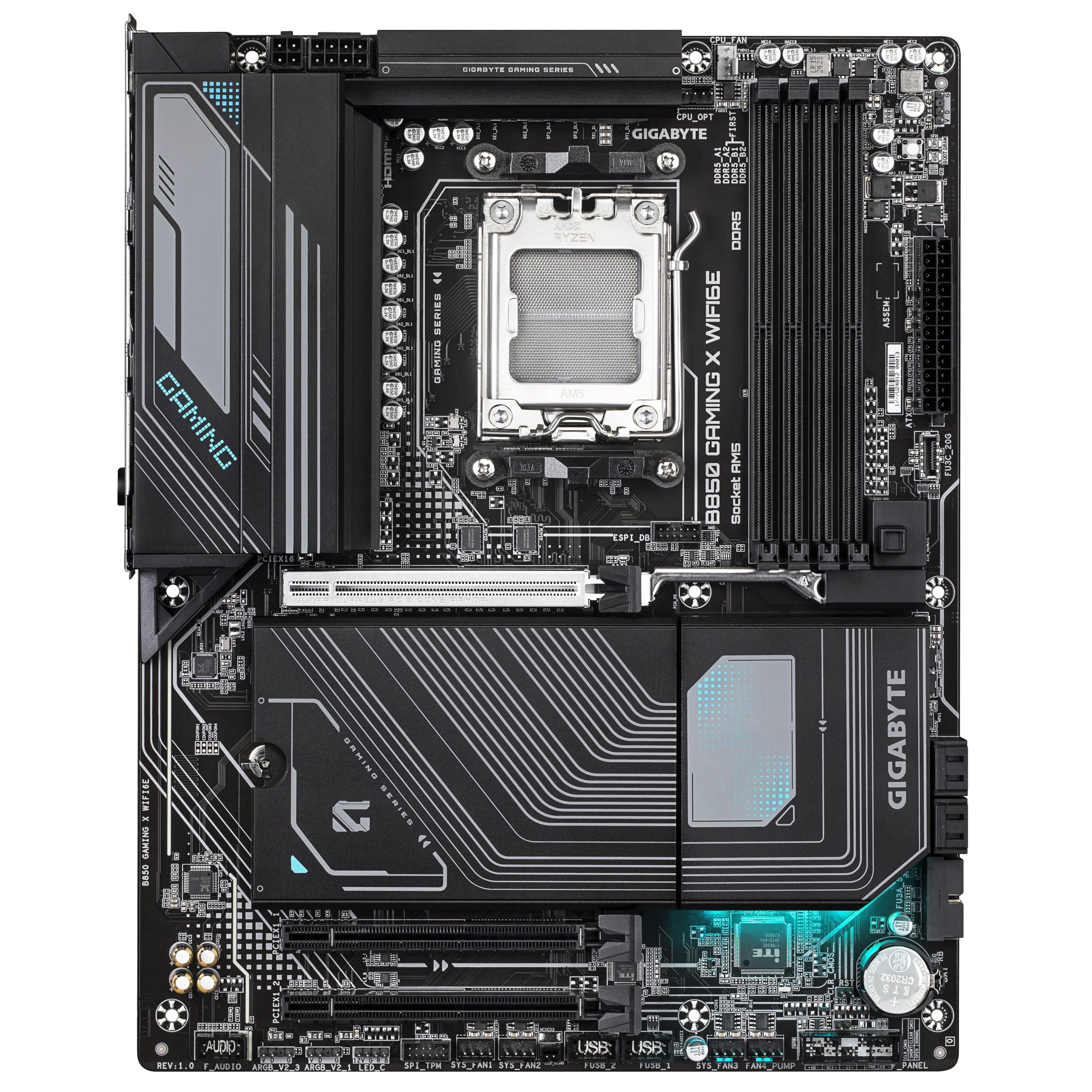 Gigabyte B850 Gaming X WiFi6E motherboard, socket AM5 (LGA 1718), AMD B850, ATX, DDR5