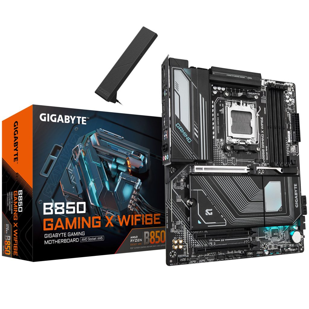 Gigabyte B850 Gaming X WiFi6E motherboard, socket AM5 (LGA 1718), AMD B850, ATX, DDR5