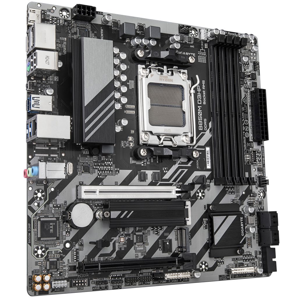 Gigabyte B850M D3HP motherboard, socket AM5, AMD B850, mATX, DDR5