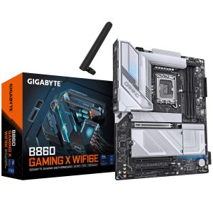 Gigabyte B860 Gaming X WiFi6E motherboard, socket LGA 1851, Intel B860, ATX, DDR5