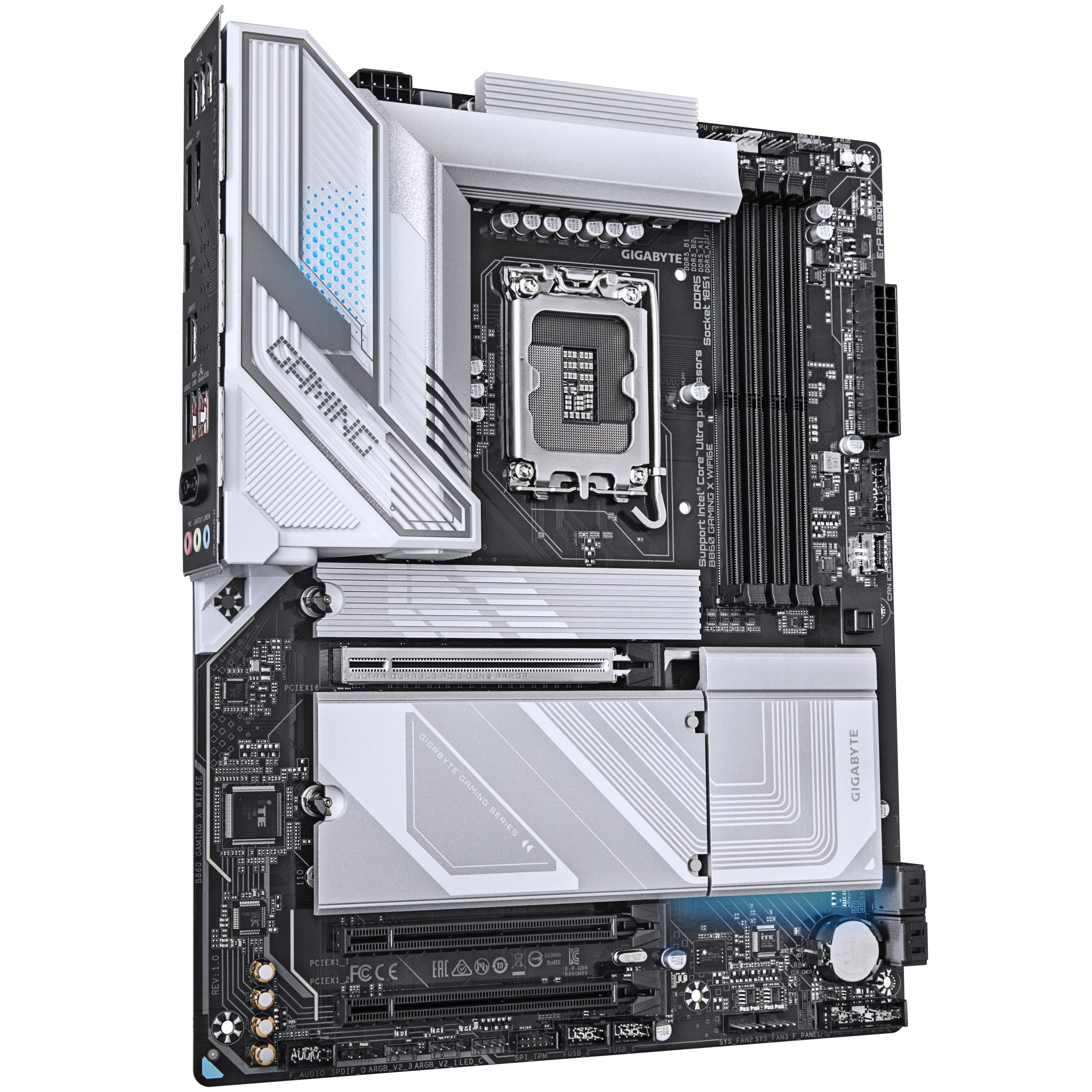 Gigabyte B860 Gaming X WiFi6E motherboard, socket LGA 1851, Intel B860, ATX, DDR5