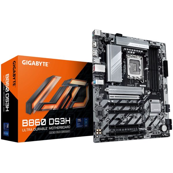 Gigabyte B860 DS3H motherboard, socket LGA 1851, Intel B860, ATX, DDR5