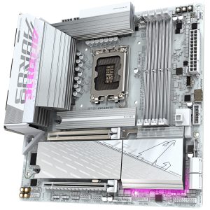 Gigabyte B860M Aorus Elite WiFi6E ICE motherboard, Socket 1851, Intel B860, mATX, DDR5