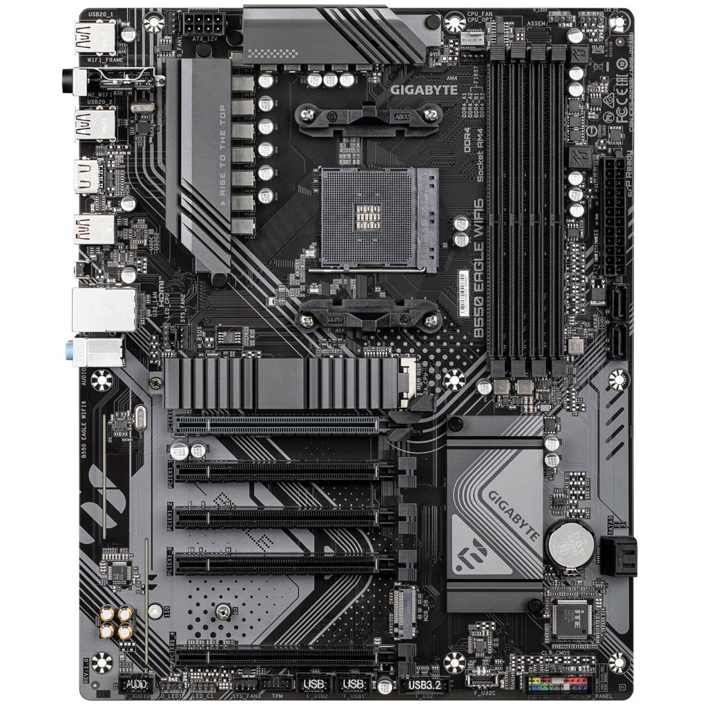 Gigabyte B550 Eagle WiFi6 motherboard, socket AM4, AMD B550, ATX, DDR4