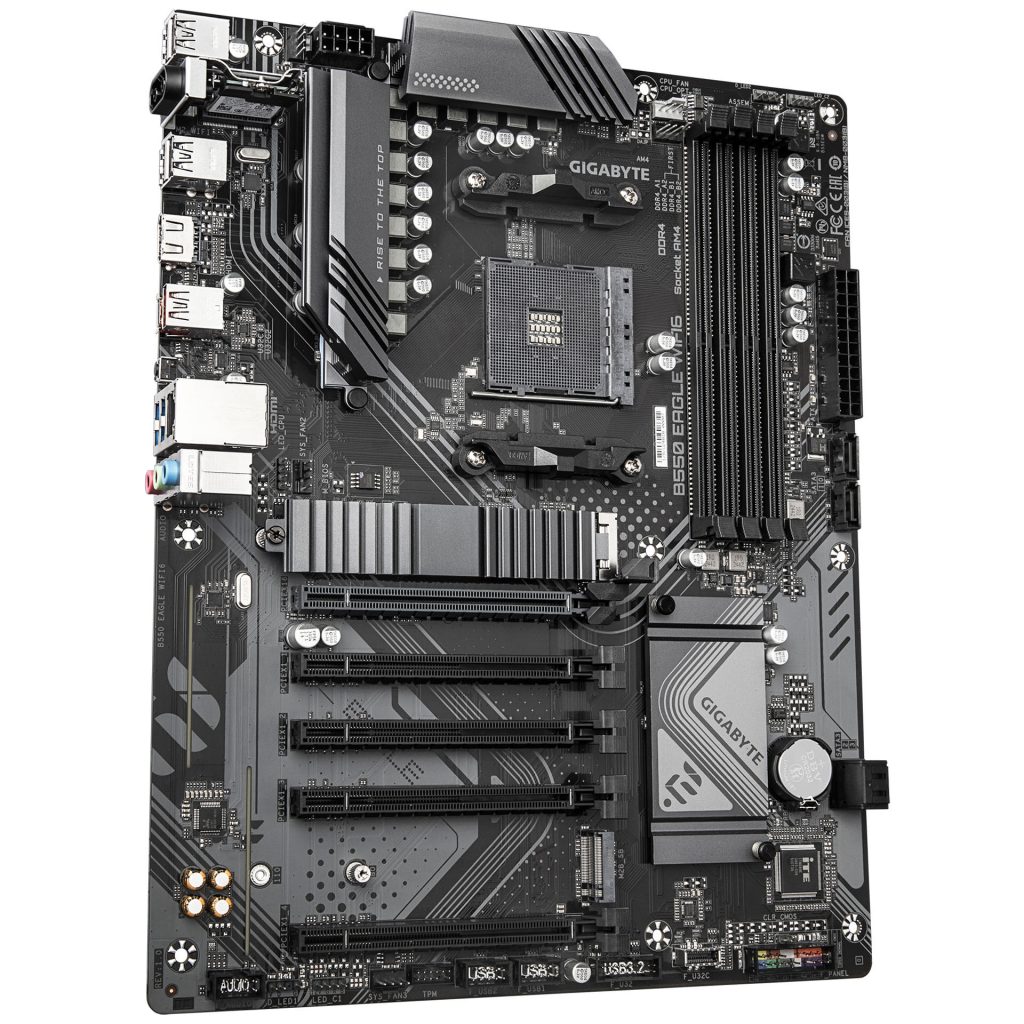 Gigabyte B550 Eagle WiFi6 motherboard, socket AM4, AMD B550, ATX, DDR4