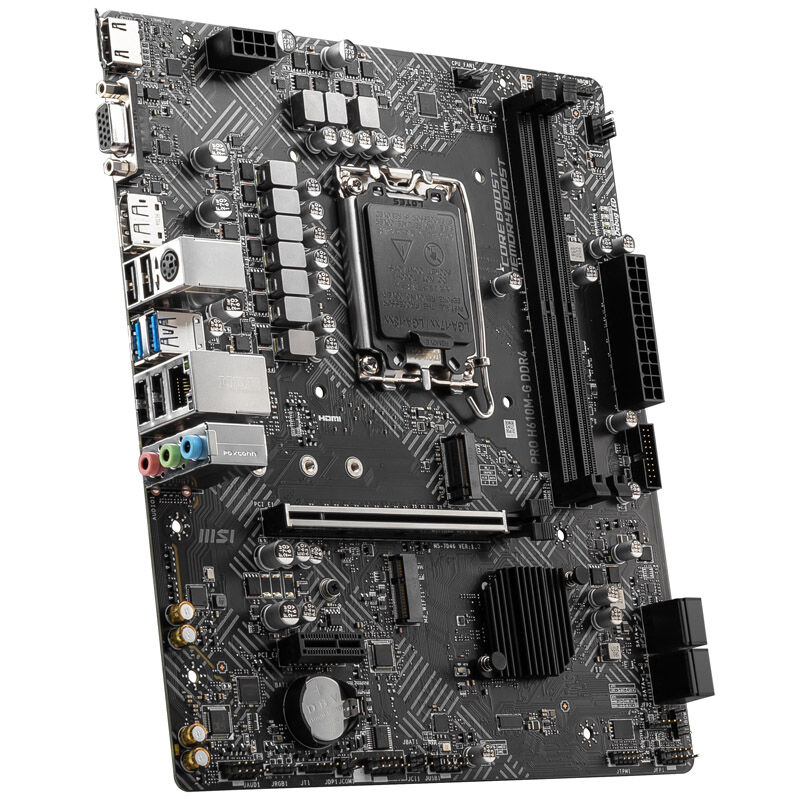 MSI PRO H610M-G, Socket LGA 1700, Intel H610M, Micro-ATX - DDR4