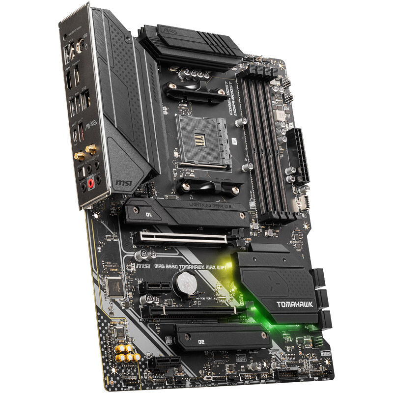 MSI MAG B550 Tomahawk Max WiFi, Socket AM4, AMD B550, ATX - DDR4