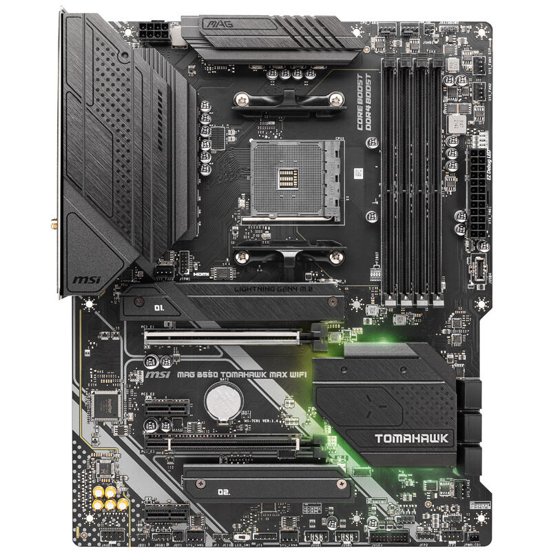 MSI MAG B550 Tomahawk Max WiFi, Socket AM4, AMD B550, ATX - DDR4