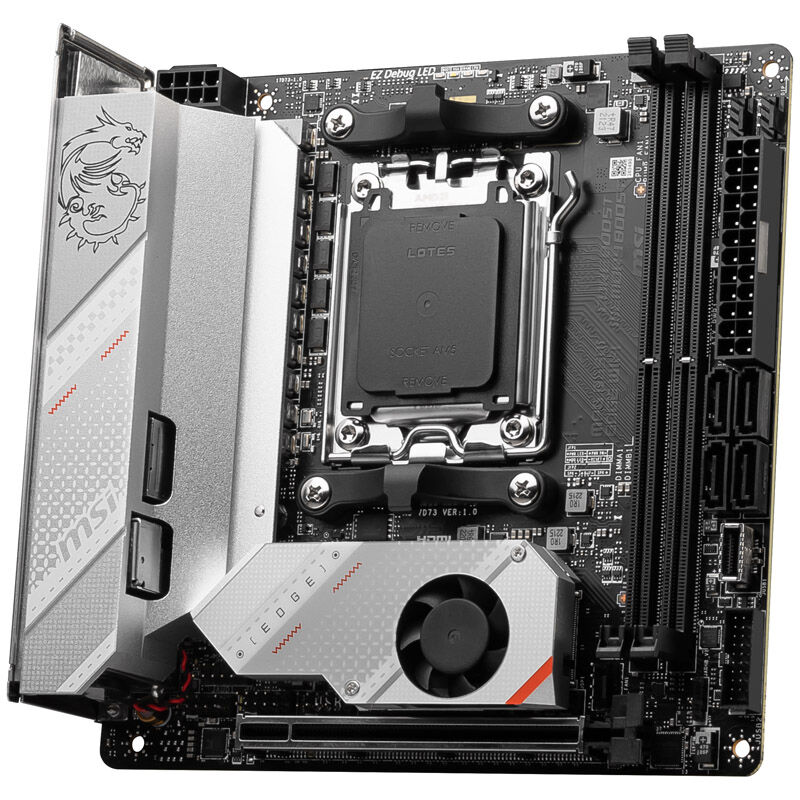 MSI MPG B650I Edge WiFi, Socket AM5, AMD B650l, Mini-ITX - DDR5