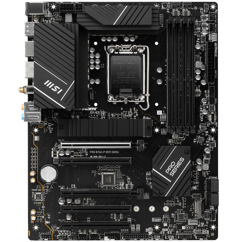 MSI Pro B760-P WiFi, Socket LGA 1700, Intel B760, ATX -DDR4 : image 3