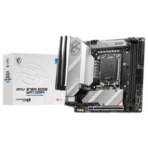 MSI B760I Edge WiFi, Socket LGA 1700, Intel B760I, Mini-ITX - DDR5