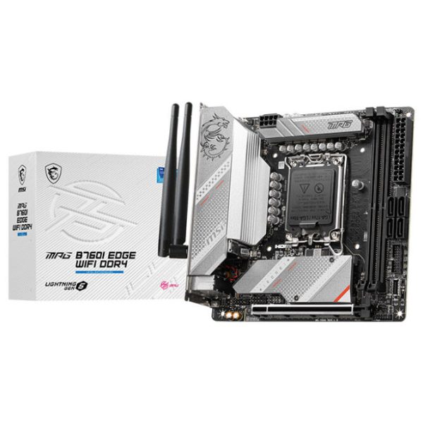 MSI B760I Edge WiFi, Socket LGA 1700, Intel B760I, Mini-ITX – DDR5