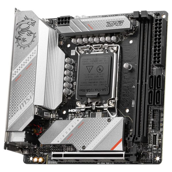 MSI B760I Edge WiFi, Socket LGA 1700, Intel B760I, Mini-ITX – DDR5