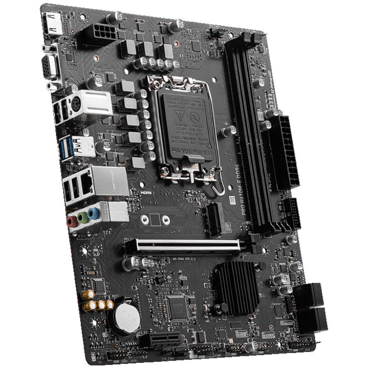 MSI Pro H610M-E DDR4, Socket LGA 1700, Intel H610, Micro-ATX - DDR4