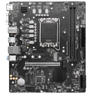 MSI Pro H610M-E DDR4, Socket LGA 1700, Intel H610, Micro-ATX - DDR4