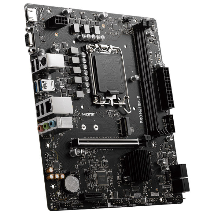 MSI Pro H610M-E, Socket LGA 1700, Intel H610M, Micro-ATX - DDR5