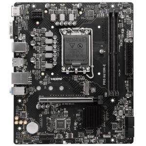 MSI Pro H610M-E, Socket LGA 1700, Intel H610M, Micro-ATX - DDR5