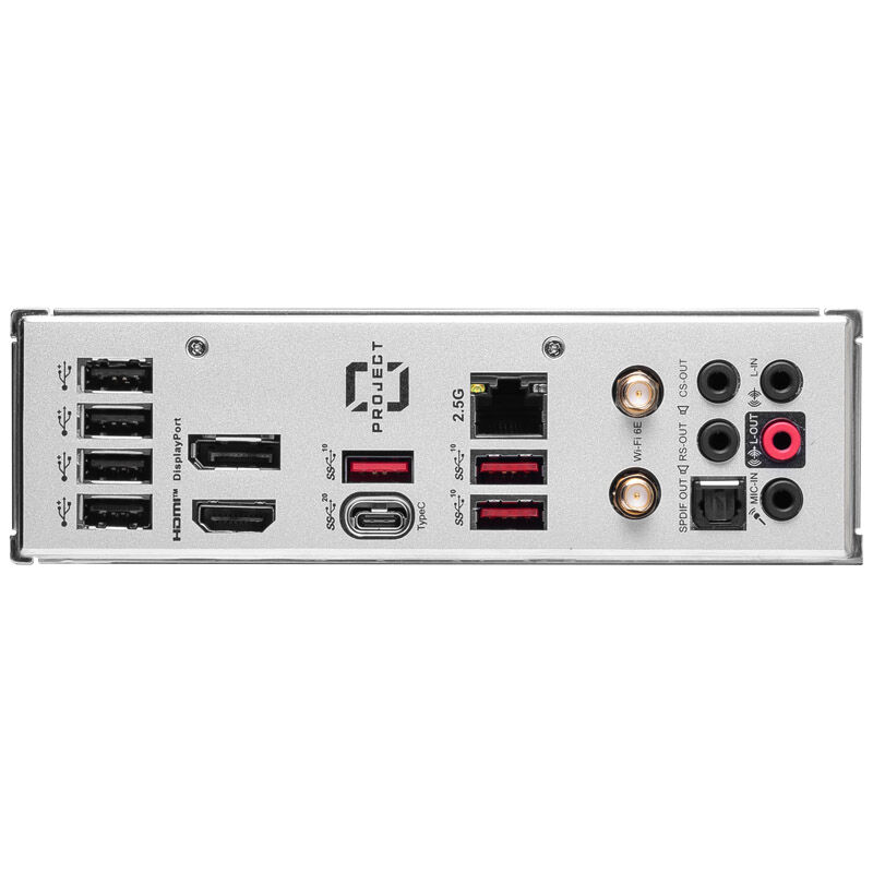 MSI Pro B760M Project Zero, Socket LGA 1700, Intel B760M, Micro-ATX - DDR5, Back-Connect Design