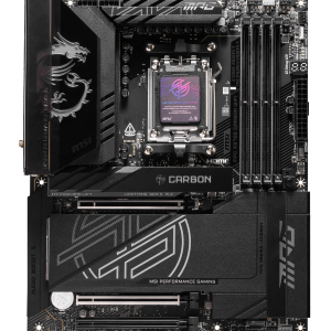 MSI MPG X870E Carbon WiFi motherboard, socket AM5, AMD X870E, ATX, DDR5