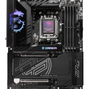 MSI MPG X870E Carbon WiFi motherboard, socket AM5, AMD X870E, ATX, DDR5
