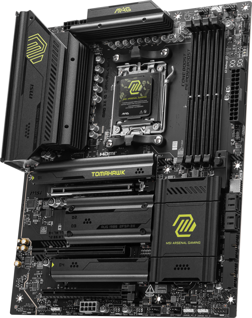 MSI MAG X870 Tomahawk WiFi motherboard, socket AM5, AMD X870, ATX, DDR5