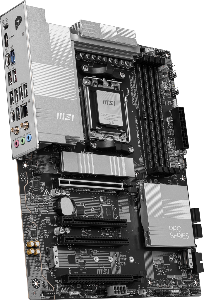 MSI Pro X870-P WiFi motherboard, socket AM5, AMD X870, ATX, DDR5 : image 4