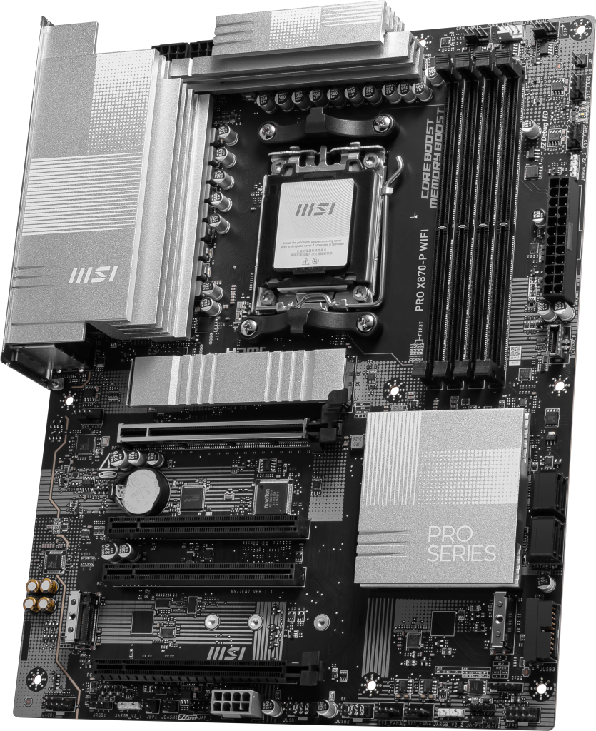 MSI Pro X870-P WiFi motherboard, socket AM5, AMD X870, ATX, DDR5 : image 3