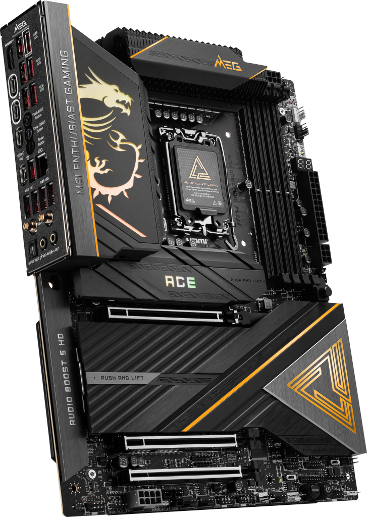 MSI MEG Z890 ACE motherboard, socket LGA 1851, Intel Z890, ATX, DDR5