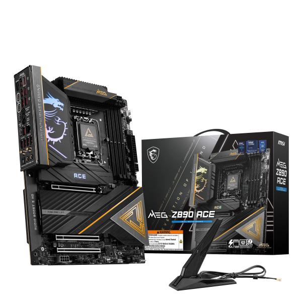 MSI MEG Z890 ACE motherboard, socket LGA 1851, Intel Z890, ATX, DDR5