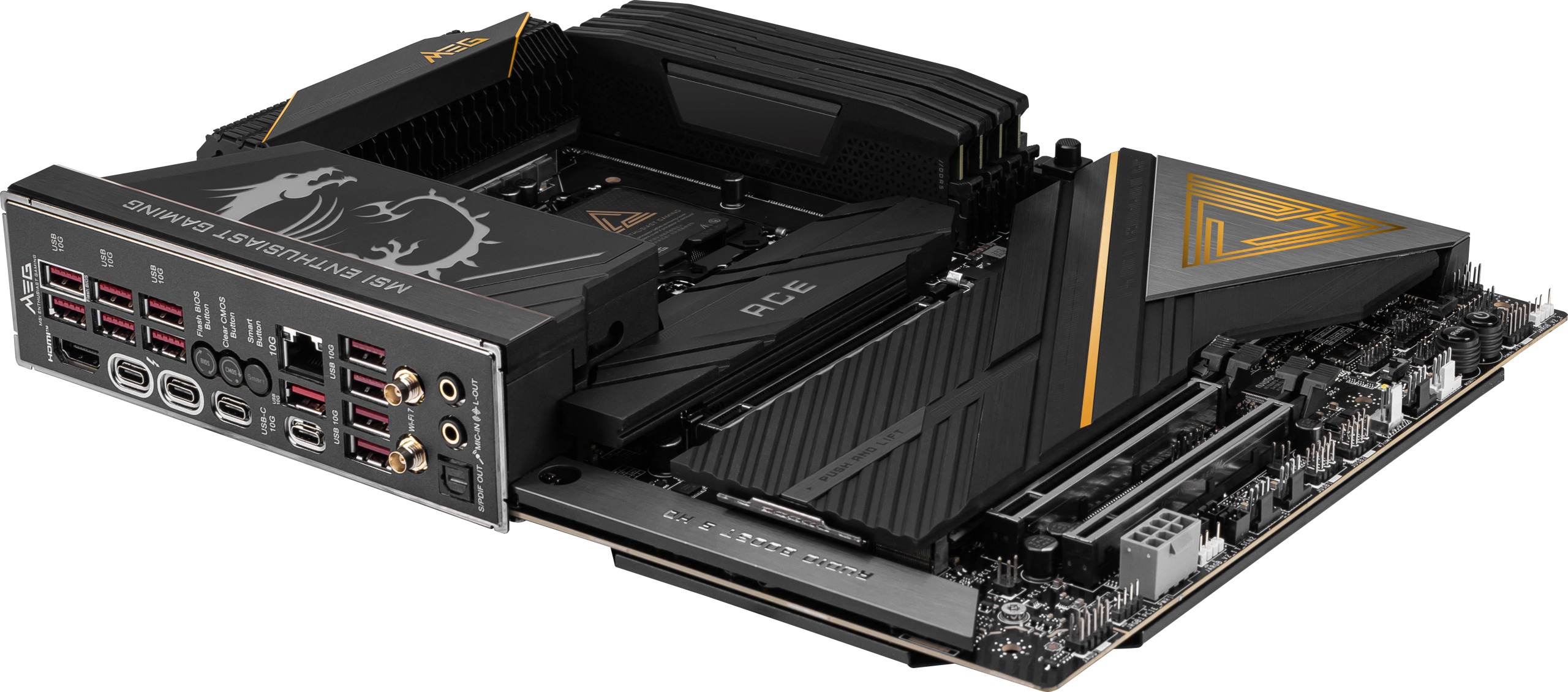 MSI MEG Z890 ACE motherboard, socket LGA 1851, Intel Z890, ATX, DDR5