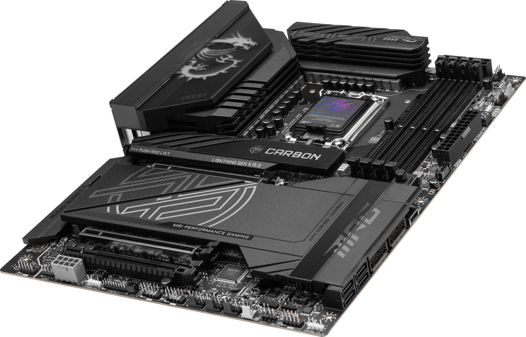 MSI MPG Z890 Carbon WIFI motherboard, socket LGA 1851, Intel Z890, ATX, DDR5