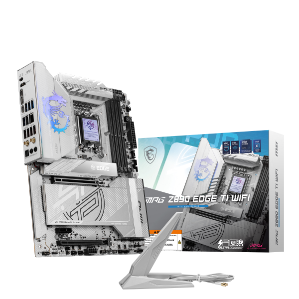 MSI MPG Z890 Edge TI WIFI motherboard, socket LGA 1851, Intel Z890, ATX, DDR5
