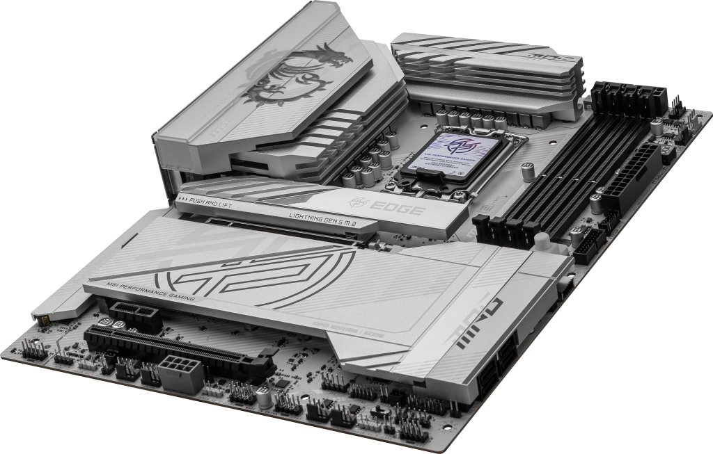 MSI MPG Z890 Edge TI WIFI motherboard, socket LGA 1851, Intel Z890, ATX, DDR5