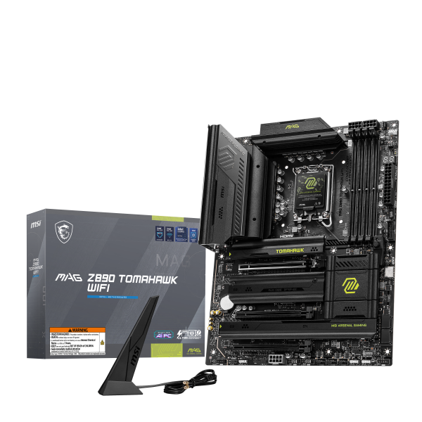 MSI MAG Z890 Tomahawk WiFi motherboard, socket LGA 1851, Intel Z890, ATX, DDR5