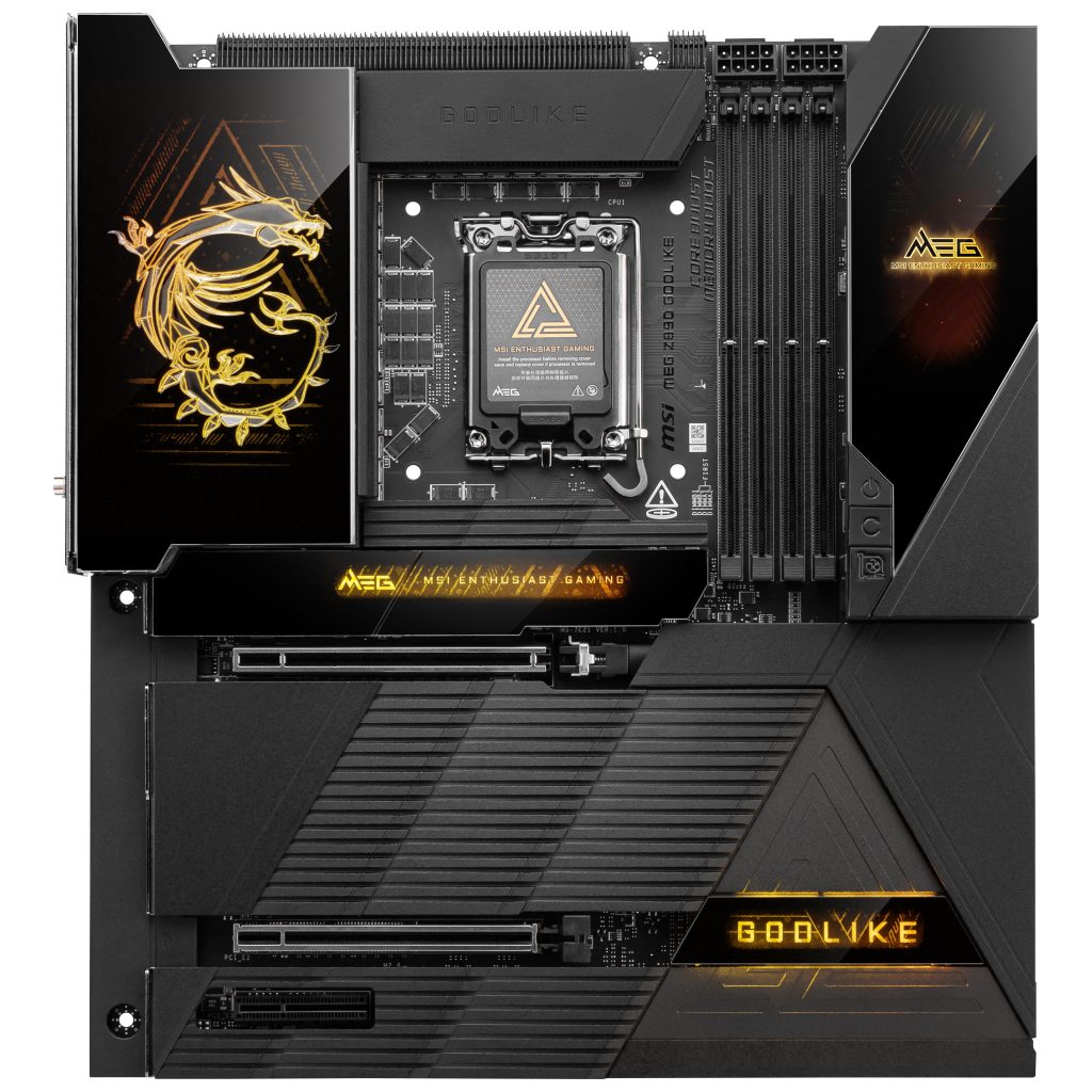 MSI MEG Z890 Godlike motherboard, socket LGA 1851, Intel Z890, E-ATX, DDR5