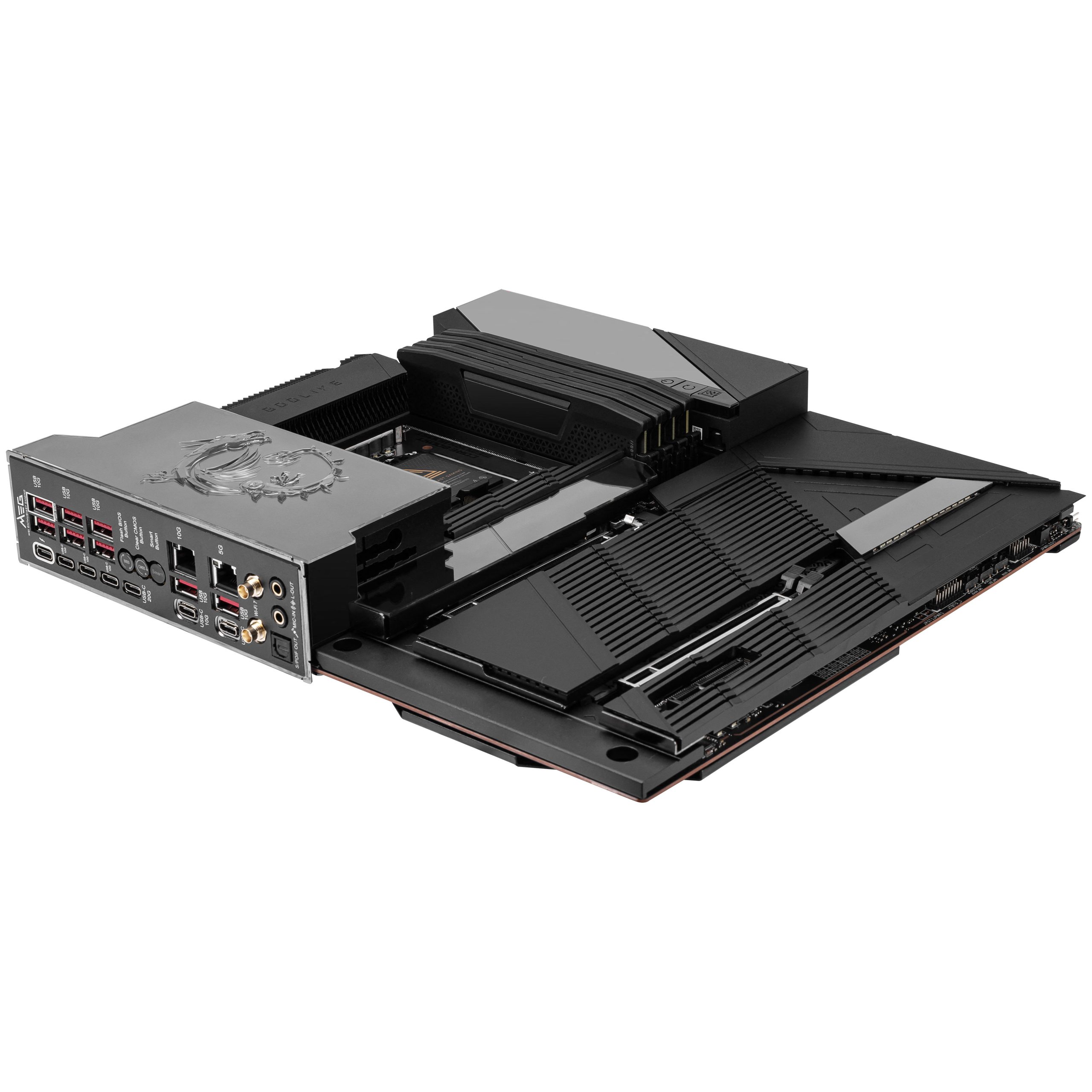 MSI MEG Z890 Godlike motherboard, socket LGA 1851, Intel Z890, E-ATX, DDR5