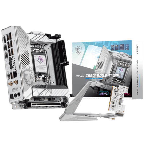 MSI MPG Z890I Edge TI WIFI motherboard, socket 1851, Intel Z890, mini-ITX, DDR5