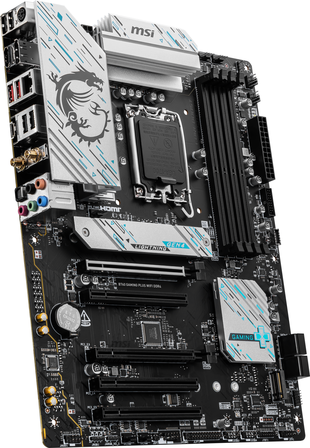 MSI B760 Gaming Plus WiFi, Intel B760 motherboard - Socket 1700, DDR4
