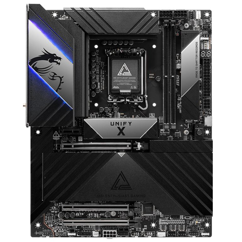 MSI MEG Z890 Unify-X motherboard, socket 1851, Intel Z890, ATX, DDR5